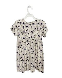 KATE QUINN  PURPLE   PRINTED DESIGN KNIT DRESS