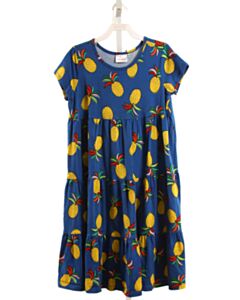 HANNA ANDERSSON BLUE PRINT KNIT DRESS