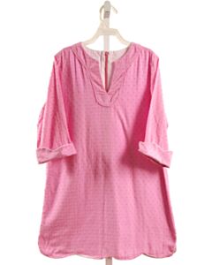 ALICE KATHLEEN PINK SWISS DOT DRESS