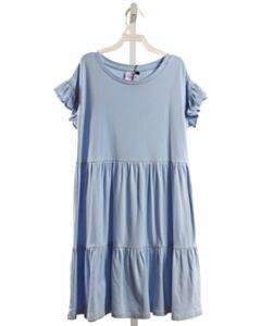 EYELET & IVY  LT BLUE    KNIT DRESS