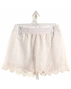 DESIGN HISTORY  WHITE EYELET   SHORTS
