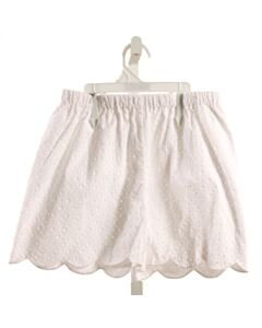 MARY & GRACE WHITE EYELET SHORTS