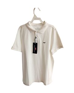 VINEYARD VINES WHITE PIQUE DRESS SHIRT