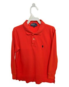 POLO BY RALPH LAUREN  ORANGE    DRESS SHIRT
