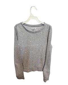 LOVE FIRE  GRAY   SEQUINED PULLOVER