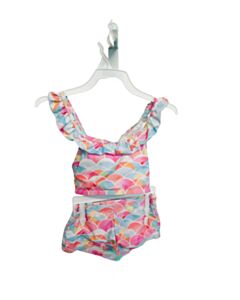 SNAPPER ROCK  PINK   PRINTED DESIGN 2-PIECE SWIMSUIT