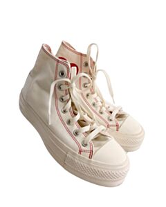 CONVERSE WHITE SHOES  *EUC SIZE CHILD 5