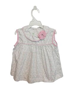 ALICE KATHLEEN PINK FLORAL SLEEVELESS SHIRT