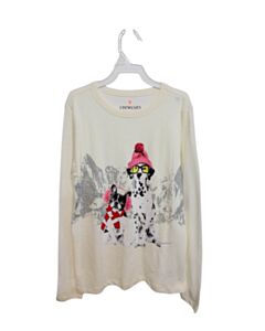 CREWCUTS CREAM KNIT LS SHIRT