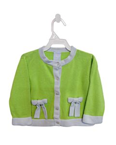 BELLA BLISS  GREEN    CARDIGAN