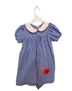 FUNTASIA TOO BLUE GINGHAM DRESS