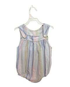 MARY & GRACE BLUE STRIPED BUBBLE