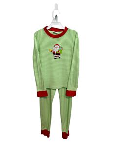 SQUIGGLES GREEN STRIPED LOUNGEWEAR