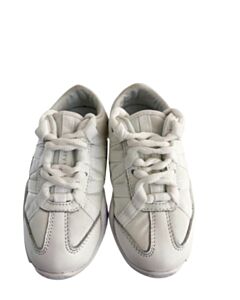 NFINITY WHITE SHOES CHEER SHOE *THIS ITEM IS GENTLY USED WITH MINOR SIGNS OF WEAR (FAINT STAIN COULD POSSIBLY BE WASHED OUT) *EUC SIZE TODDLER 11