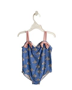 THE BEAUFORT BONNET COMPANY  BLUE    1-PIECE SWIMSUIT