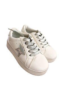 LOLA + THE BOYS WHITE SHOES  *EUC SIZE TODDLER 10