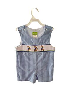 CLASSIC WHIMSY BLUE GINGHAM SMOCKED JON JON