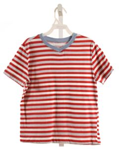 ANDY & EVAN RED STRIPED T-SHIRT