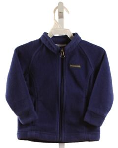 COLUMBIA  BLUE FLEECE   OUTERWEAR