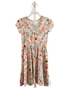 DOTDOT SMILE  MULTI-COLOR  FLORAL  KNIT DRESS