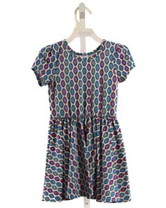 DOTDOT SMILE  BLUE    KNIT DRESS