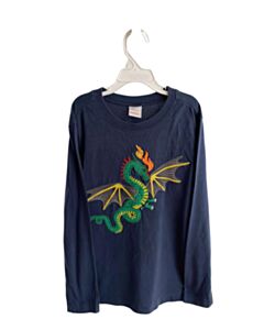 HANNA ANDERSSON  NAVY   APPLIQUED KNIT LS SHIRT
