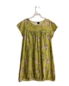 TEA  LIME GREEN  FLORAL  KNIT DRESS