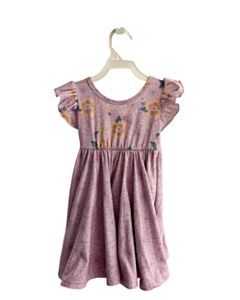 DOTDOT SMILE  LAVENDER  FLORAL  KNIT DRESS