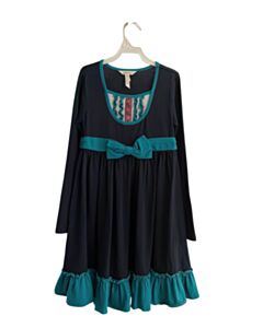 MATILDA JANE  NAVY    KNIT DRESS WITH BOW