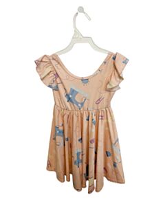 DOTDOT SMILE PINK KNIT DRESS