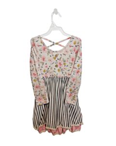 CHEEKY PLUM PINK FLORAL KNIT DRESS