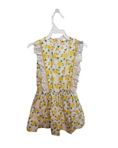MASALA KIDS  YELLOW  FLORAL  DRESS