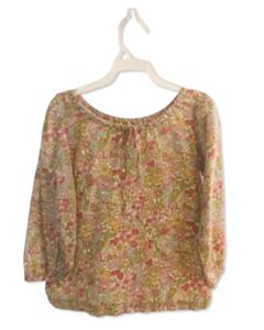 NO TAG GREEN FLORAL DRESS SHIRT