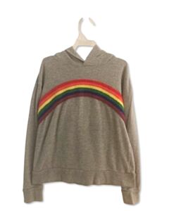 CREWCUTS GRAY APPLIQUED PULLOVER