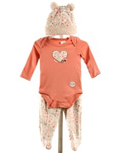 DUCK DUCK GOOSE  PINK   APPLIQUED 2-PIECE OUTFIT