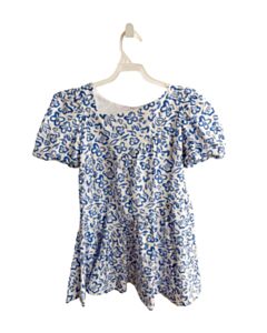 BISBY BY LITTLE ENGLISH  BLUE  FLORAL  DRESS