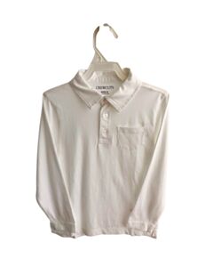 CREWCUTS WHITE KNIT LS SHIRT