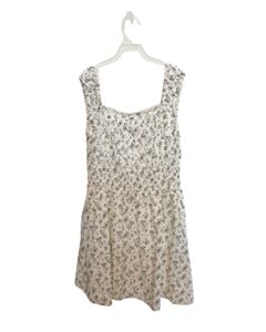 UNIQLO  WHITE  FLORAL  DRESS