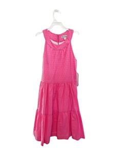 MARIA CASERO  HOT PINK SWISS DOT   DRESS