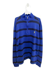 POLO BY RALPH LAUREN  BLUE  STRIPED  PULLOVER