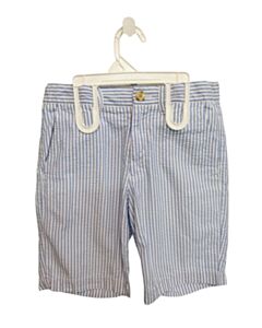 CREWCUTS BLUE SEERSUCKER STRIPED SHORTS