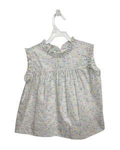 WILLOW PURPLE FLORAL SLEEVELESS SHIRT