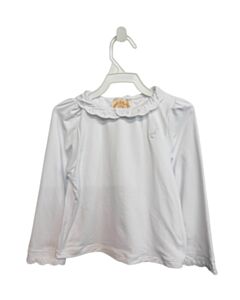 THE BEAUFORT BONNET COMPANY  WHITE    RASH GUARD WITH EYELET TRIM