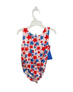 JAMES & LOTTIE RED 1-PIECE SWIMSUIT