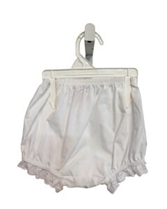 THE BEAUFORT BONNET COMPANY  WHITE    BLOOMERS WITH EYELET TRIM