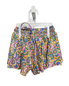 AZARHIA PURPLE PRINTED DESIGN SHORTS