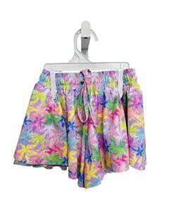 AZARHIA PURPLE PRINTED DESIGN SHORTS