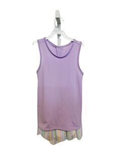 JAMES & LOTTIE  PURPLE  STRIPED  2-PIECE OUTFIT