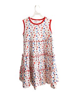 STITCHY FISH RED KNIT DRESS