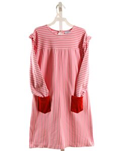 BELLA BLISS  PINK  STRIPED  KNIT DRESS